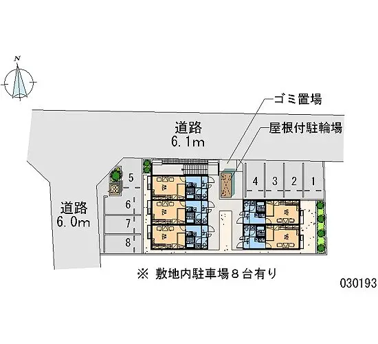 ★手数料０円★宇都宮市東峰町　月極駐車場（LP）